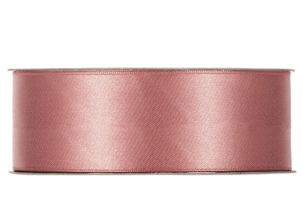 Nastro raso mm 25 x 50 mt old pink 20