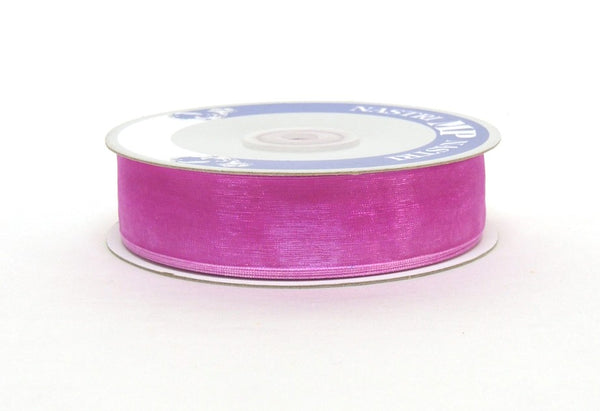Nastro shining organza 25 mm x 50 mt viola 21