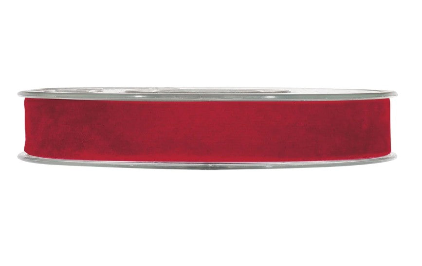 Nastro doublet velvet 40 mm x 7 mt rosso 08