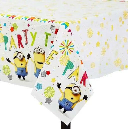 Tovaglia minions in carta 120x180 cm