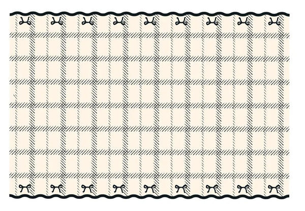 Tovaglia con fiocchi, mix di colori, 180x120 cm
