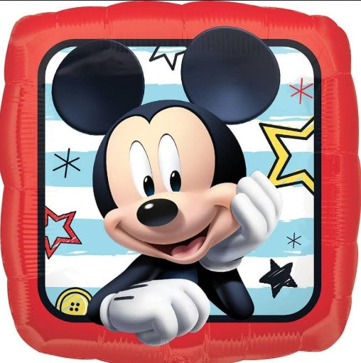 Mylar quadrato topolino 18"