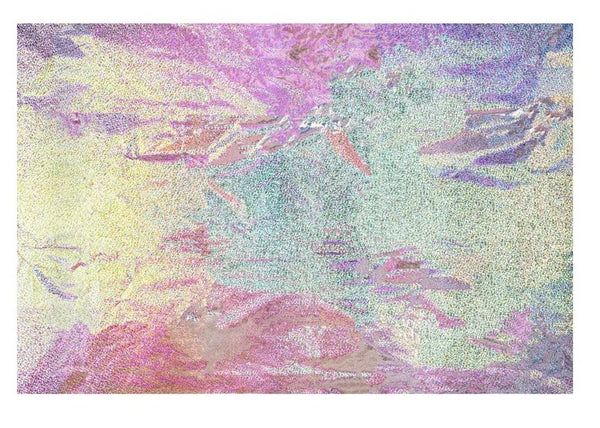 Tovaglia in lamina metallizzata, 137x183 cm, olografica