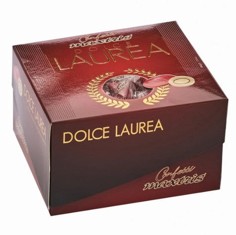 Maxtris confetti dolce laurea mandorla 500 gr rosso