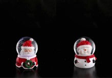 Sfera di natale vetro + resina