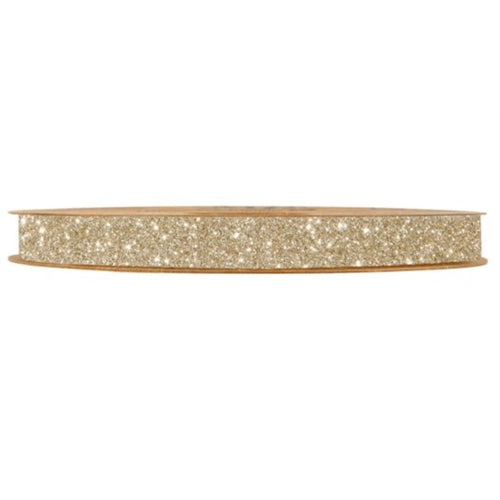 Nastro glitter marie antoniette oro 10 mm x 20 mt