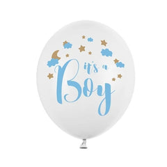 Palloncini da 30 cm,bianco puro pastello (1 confezione / 6 pezzi)