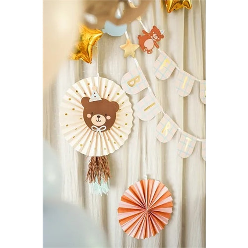 Rosette decorative orso, set, 30-35 cm
