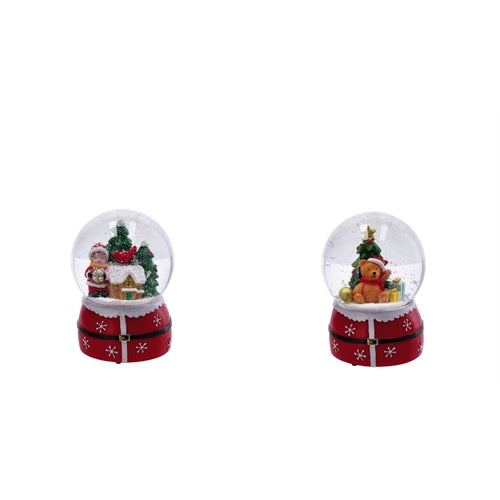 Sfera natale vetro + resina d. 10 cm