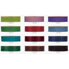 Nastro organza ribbon matt 25 mm x 20 mt