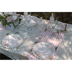 Runner da tavola vichy 26 cm x 3 mt