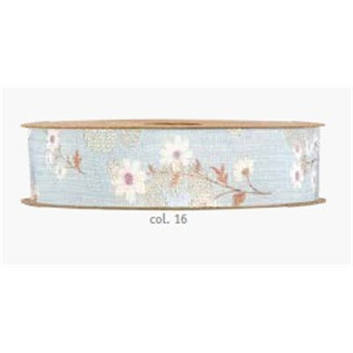 Nastro little daisies 40 mm x 10 mt