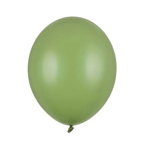 Blister palloncini verde oliva 10 pz