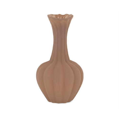 Vaso vetro marrone ø 140xh.255mm