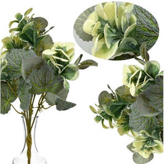 Bouquet verde decorativo artificiale h. 35 cm