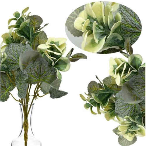Bouquet verde decorativo artificiale h. 35 cm