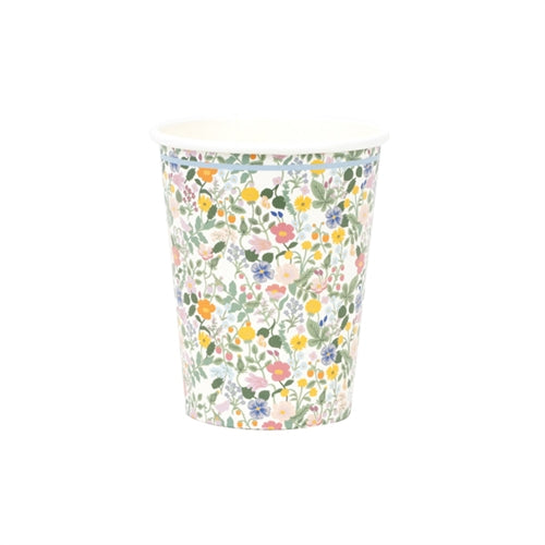 Cf.8 bicchieri 250 cc. petite fleur