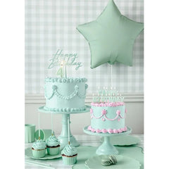 Palloncino in foil a forma di stella, 48 cm, verde