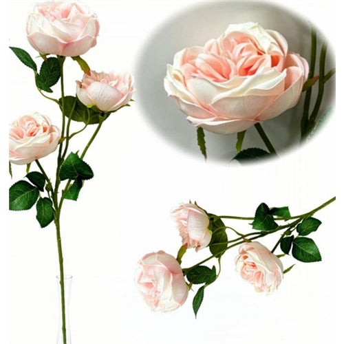 Ramo rosa artificiale realistica h. 75 cm