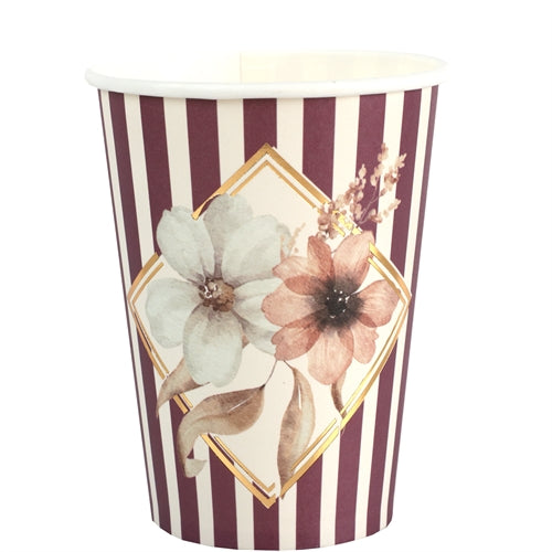 Bicchieri in carta floral aubépine – 27 cl – 6 pz