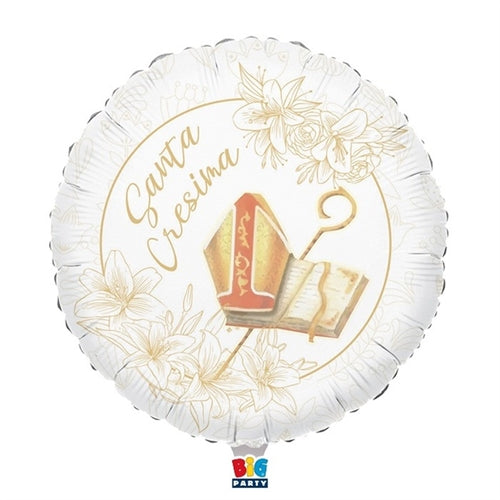 Mylar cresima tondo 18"