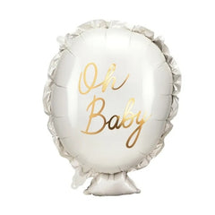 Palloncino in lamina oh baby, 53x69 cm,
