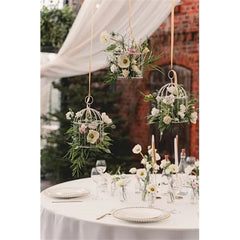 Bird cage - gabbietta bianca 24 cm