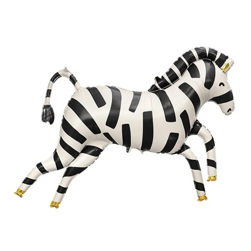 Palloncini foil zebra, 115x85 cm, mix