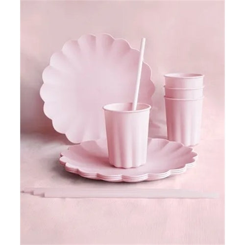 Cannucce di plastica, 23 cm (1 confezione / 12 pezzi)