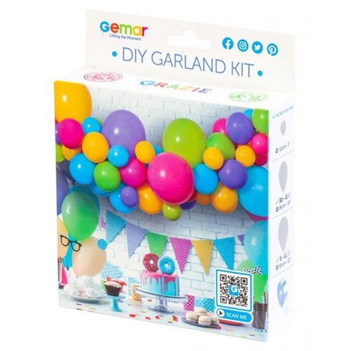 Ghirlanda di palloncini colori happy