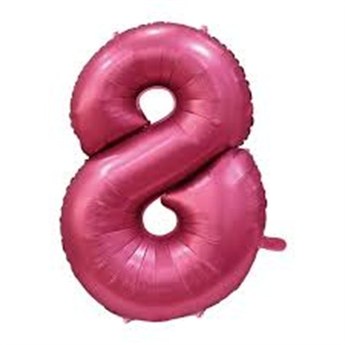 Palloncino mylar numeri melograno 40"
