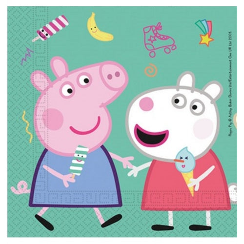 Tovagliolo peppa pig 33x33 cm 20 pz