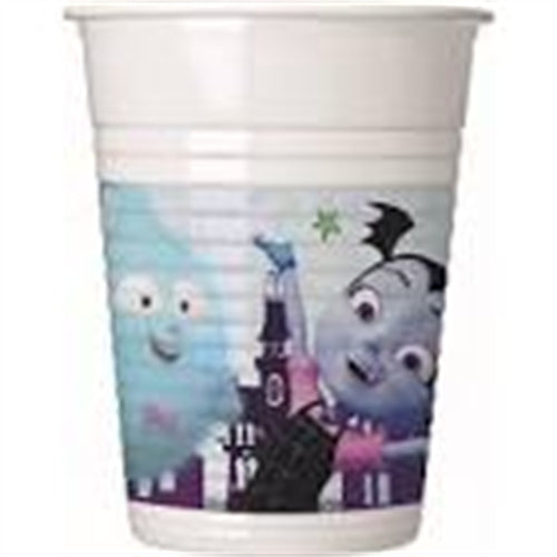 Bicchieri in plastica vampirina 8 pz 200 ml