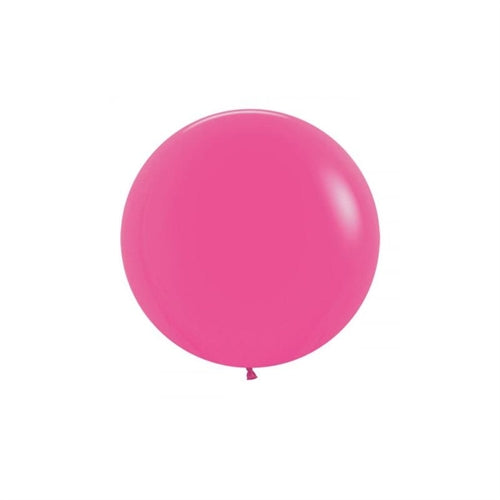 Palloncino fuchsia (012) 24" pz.3 colore standard cm.60