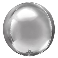 Palloncino in foil 16" orbz argento