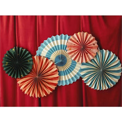 Rosette decorative da circo, set, 26-43 cm conf. 5 pz
