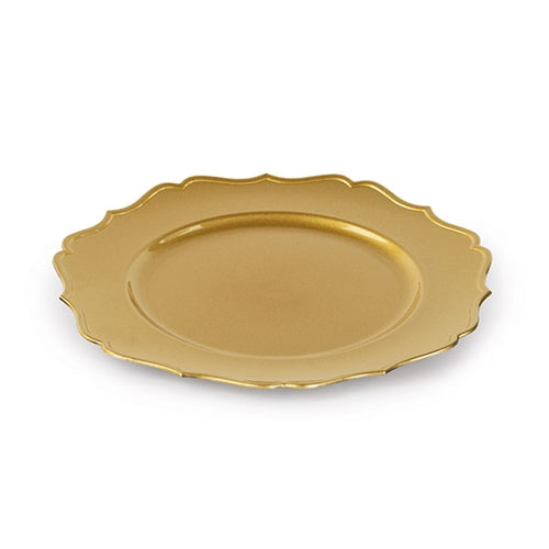 Sottopiatto oro d.325 mm melamina