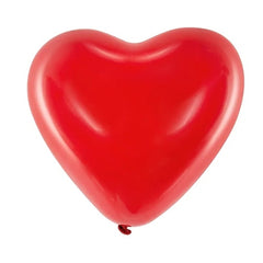 Palloncini 16'''' cuori, rosso pastello