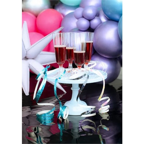 Bicchieri da champagne in plastica, 150 ml (1 confezione / 8 pezzi)