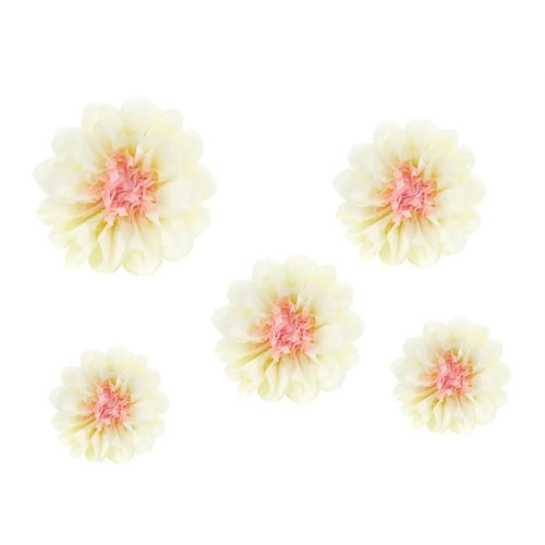Decorazioni di fiori in carta 5 pz 30-20 cm