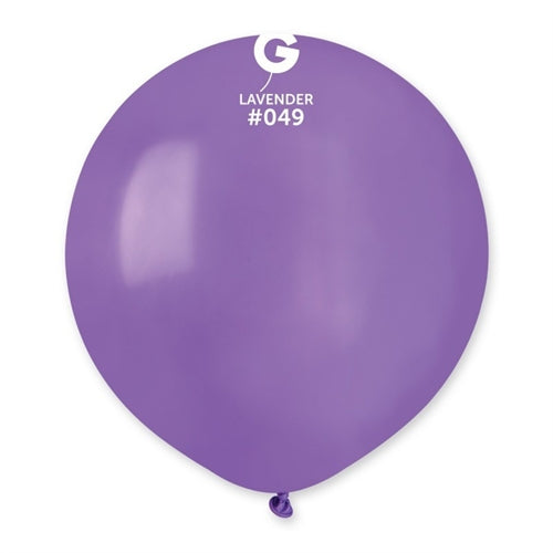 Palloncini 19" g19 lavanda 049 25 pz