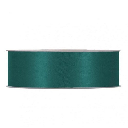 Nastro raso 25 mm x 50 mt blu petrolio 58