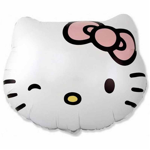 Palloncino in foil 24" super shape testa hello kitty