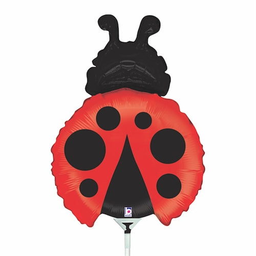 Minishape 14" mylar coccinella