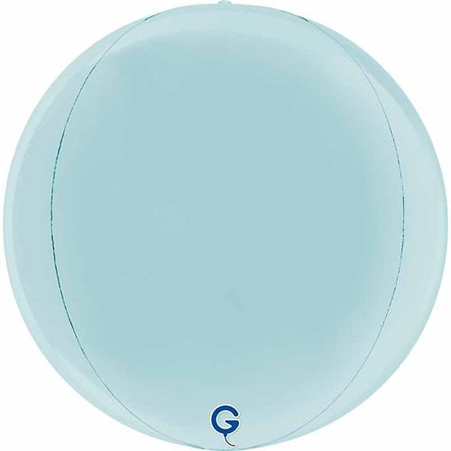 Mylar globo 4d azzurro 15"