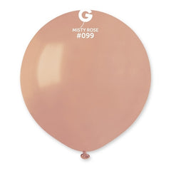 Palloni in lattice g19 gemar rosa brumoso 25 pz #099