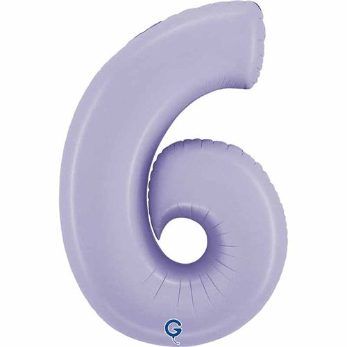 Palloncini mylar numeri 40" lilac