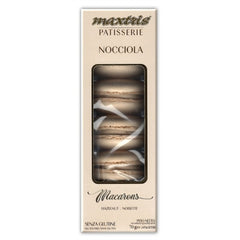 Imballo macaron maxtris nocciola bianco 5 pz