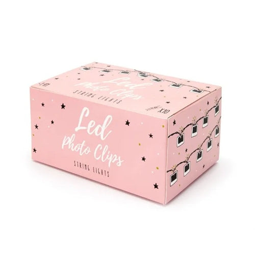 Luci led per foto, trasparenti, 1,4 m
