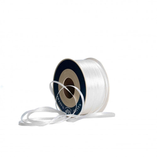 Nastro raso 3 mm x 100 mt avorio 101